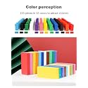 AEXONIZ TOYS 100 pcs 12 Color Wooden Dominos Block Set for Kids Colorful Educational Tile Block Toys for Train, Stacking, Toppling,Tumbling Races Learning Activity Game Play Toy for Child Age 3 to 10