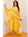AF ASHA FABRICS Printed Kurta Salwar 