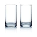 AFAST Clear Elegance: Timeless Glass Designs for Every Occasion, 300 ml, Capacity, Pack of 2, Size: 14 X 6 X 6 CM