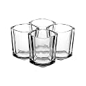 AFAST Party Perfect Shot Glasses Making Every Moment Unforgettable, Glass, Clear, 50 Ml, Pack of 4, 6 X 5 X 5 CM