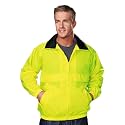 AFC Men’s Windbreaker Jacket Regular &amp; Big &amp; Tall S to 6X Water Resistant Coat