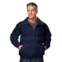 AFC Men’s Windbreaker Jacket Regular &amp; Big &amp; Tall S to 6X Water Resistant Coat