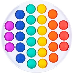 aferelle pop it fidget toys push pop bubble fidget sensory toys silicon satisfying relaxing toys simple dimple fidget toys for kids girls boys adults combo h medium