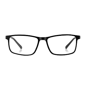 gold series zero power unisex rectangular computer glasses blue ray cut technology for eye protection clear vision 53 mm medium