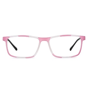 gold series zero power unisex rectangular computer glasses blue ray cut technology for eye protection clear vision 53 mm medium