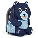 Affenzahn Bear Backpack for Kids, 3-5 Yrs Old - Water-Repellent Toddler Backpack for Daycare &amp; Preschool - Cute Bookbag for Girls &amp; Boys with Functional Pull-Out Tongue - Does Not Fit an A4 Folder