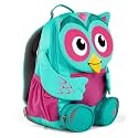 Affenzahn Owl Backpack for Kids, 3-5 Yrs Old - Water-Repellent Toddler Backpack for Daycare &amp; Preschool - Cute Bookbag for Girls &amp; Boys with Functional Pull-Out Tongue - Does Not Fit an A4 Folder