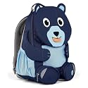 Affenzahn Bear Backpack for Kids, 3-5 Yrs Old - Water-Repellent Toddler Backpack for Daycare &amp; Preschool - Cute Bookbag for Girls &amp; Boys with Functional Pull-Out Tongue - Does Not Fit an A4 Folder