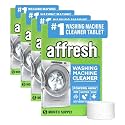 Affresh Washing Machine Cleaner, Helps Power Away Odor Causing Bacteria &amp; Grime Deep Inside Pump, Valve &amp; Hoses, 5 Time Release Tablets, 5 Month Supply (Pack of 4)