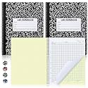 Affrolling 2 Pack Carbonless Lab Notebook Carbon Copy 8.5'' x 11''