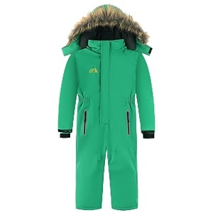 AFILOK Kids Winter Overalls Ski Suits Boys
