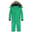 AFILOK Kid's Winter Overalls Ski Suits Boy's and Girl's Waterproof Snowboard Jumpsuits One Piece Snowsuit Jackets Coats