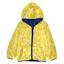 Aflyko Boys Fleece Coat Blue Zip-Up Hoodie Girls Outerwear Kids Hooded Jacket