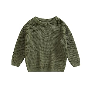 afunbaby baby girl boy knit sweater blouse pullover sweatshirt warm crewneck long sleeve tops for infant toddler