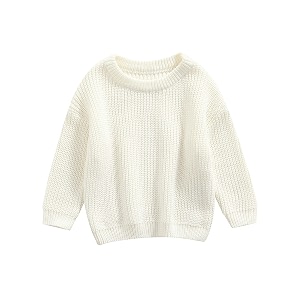 afunbaby baby girl boy knit sweater blouse pullover sweatshirt warm crewneck long sleeve tops for infant toddler