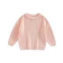 Afunbaby Baby Girl Boy Knit Sweater Blouse Pullover Sweatshirt Warm Crewneck Long Sleeve Tops for Infant Toddler