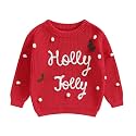 Afunbaby Baby Girl Boy Knit Sweater Blouse Pullover Sweatshirt Warm Crewneck Long Sleeve Tops for Infant Toddler