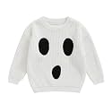 Afunbaby Baby Girl Boy Knit Sweater Blouse Pullover Sweatshirt Warm Crewneck Long Sleeve Tops for Infant Toddler