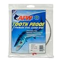 AFW Tooth Proof Fishing Wire Single Strand Leader, Bright and Camo