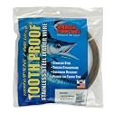 AFW Tooth Proof Fishing Wire Single Strand Leader, Bright and Camo
