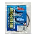 AFW Tooth Proof Fishing Wire Single Strand Leader, Bright and Camo