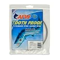 AFW Tooth Proof Fishing Wire Single Strand Leader, Bright and Camo