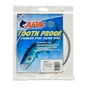 AFW Tooth Proof Fishing Wire Single Strand Leader, Bright and Camo