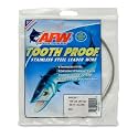 AFW Tooth Proof Fishing Wire Single Strand Leader, Bright and Camo