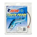 AFW Tooth Proof Fishing Wire Single Strand Leader, Bright and Camo