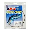 AFW Tooth Proof Fishing Wire Single Strand Leader, Bright and Camo