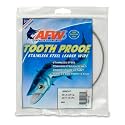 AFW Tooth Proof Fishing Wire Single Strand Leader, Bright and Camo
