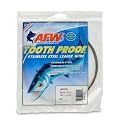 AFW Tooth Proof Fishing Wire Single Strand Leader, Bright and Camo
