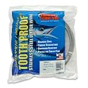 AFW Tooth Proof Fishing Wire Single Strand Leader, Bright and Camo