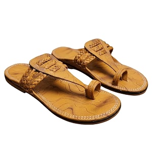 Agadi Mens Kolhapuri Style Sandals Handcrafted