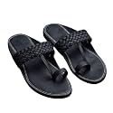 Agadi Mens Kolhapuri Style Sandals Handcrafted