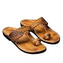 Agadi Mens Kolhapuri Style Sandals Handcrafted