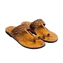Agadi Mens Kolhapuri Style Sandals Handcrafted