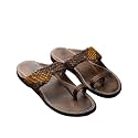 Agadi Mens Kolhapuri Style Sandals Handcrafted