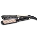 AGARO Hair Crimper for Women, Long Wide Ceramic Coated Plates, Crimping Machine for Hair, Fast heating, PTC Heating, Professional Hair Styling For Women, HS1917 Black