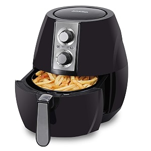 agaro air fryer 28 l uniform heating with adjustable temperature control 1300 w