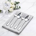 AGARO Elite Spoon and Fork Set 12 Pieces, Premium Stainless Steel Cutlery Set with 6 Spoons and 6 Forks, Mirror Finish, Food Grade, Rust Proof, Dishwasher Safe Tableware for Home, Kitchen and Dining