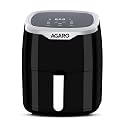 AGARO Galaxy Digital Air Fryer For Home, 4.5L, Electric Air Fryer, Convection Oven, 1400W, 7 Preset Programs &amp; Reheat, 360 Degrees Air Circulation, Digital Touch Display, Bake, Roast, Toast, Black