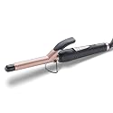 AGARO HC7001 Hair Curler with 19MM Barrel, Rod, Tong, Tourmaline Infused Ceramic Coated Plates, Cool Touch Tip, Fast Heating, for Women, Long and Short Hair Curling, Styling, Black &amp; Rose Gold