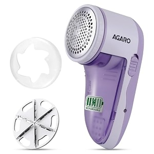 agaro lint remover electric fabric shaver rechargeable portable multi-functional fuzz remover from woollen sweaters coat blankets jackets remover pill remover from carpets curtain lr2001