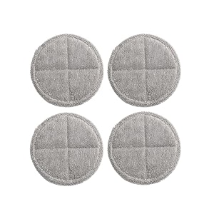 agaro regency electric spin mop pads  pack of 4  16cm63-inch floor scrubber pads  water-absorbent cleaning pads  durable scrubbing pads
