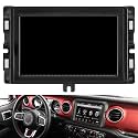AGCUT Replacement 7" Uconnect LCD Display Touch Screen Digitizer for 2017-2020 J-eep Compass Radio N-avigation TDO-WXGA0700K00033-V2 TDO-WXGA0700K00057-V1 LMB-K00057BL with Bracket