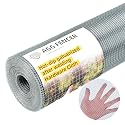 AggFencer 48inch x 50ft Hardware Cloth 1/4 inch Chicken Wire Fencing 23Ga