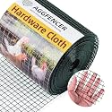 AggFencer 8in x 25ft Green Hardware Cloth 1/2 inch 19Ga PVC Coated Mesh