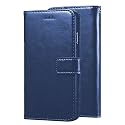 AGH Shockproof Full Body Protection All Angle Cover 360 Degree Complete Protection Leather FLIP Wallet Back CASE Mobile Cover for REDMI XIAOMI MI 9 Prime [Blue]