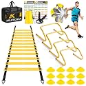 Agility Ladder, Agility Speed Training Equipment Set, 20ft Speed Ladder